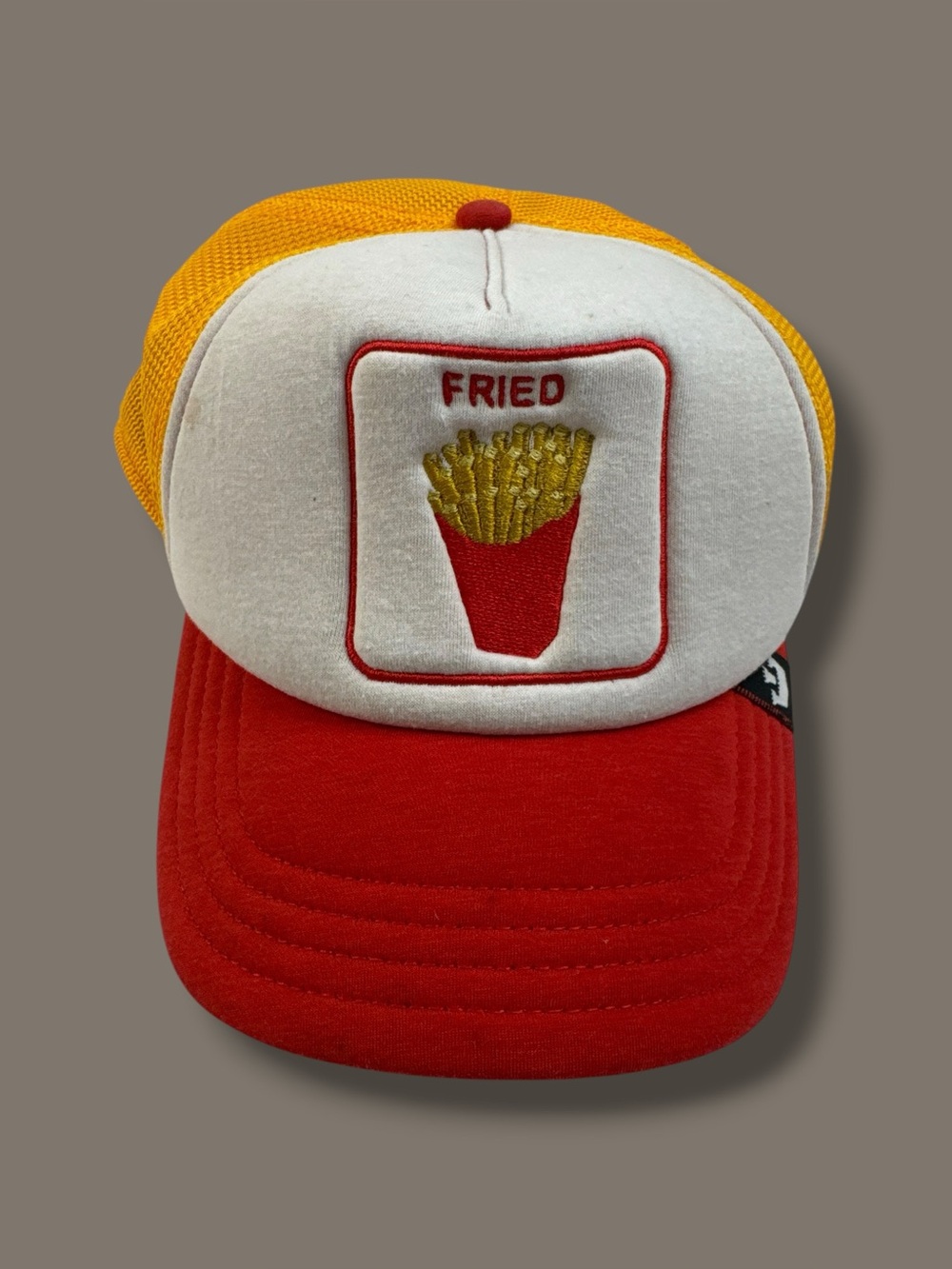 Goorin Bros The Farm Fried French Fries Mesh Trucker Snapback Hat Cap
